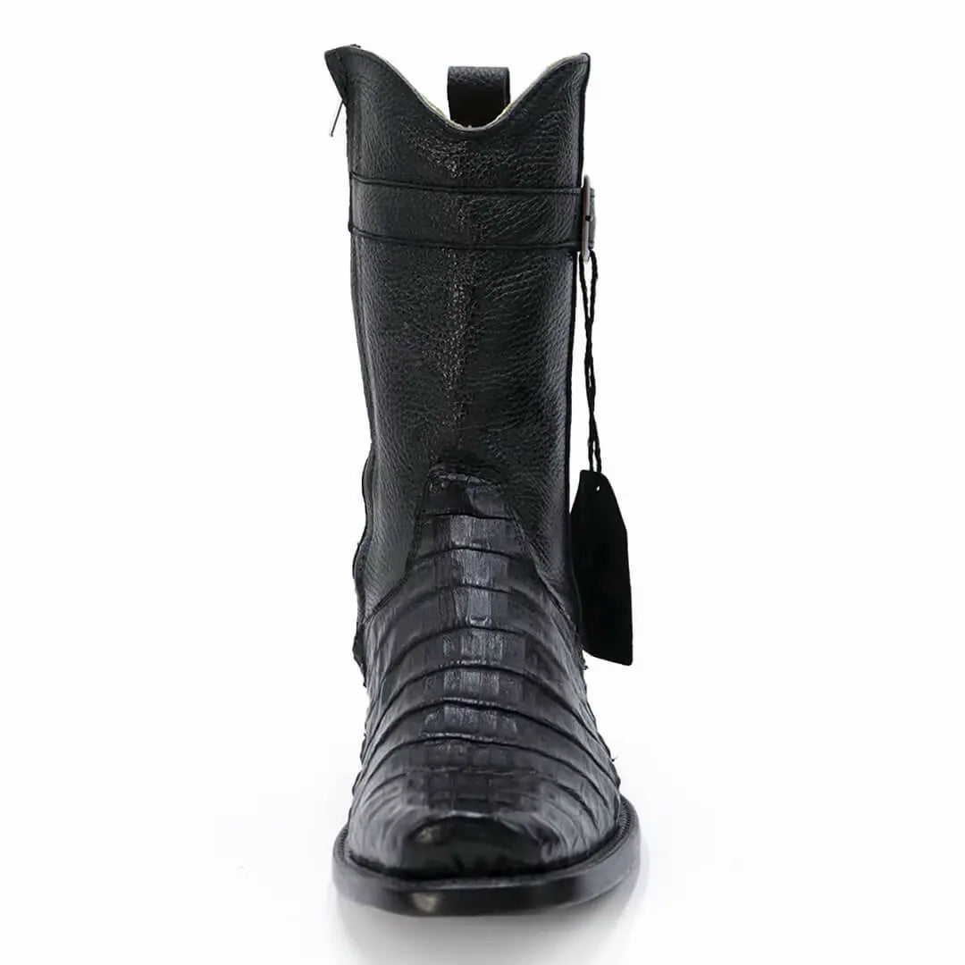 Original Handmade Crocodile Leather Rider Boots