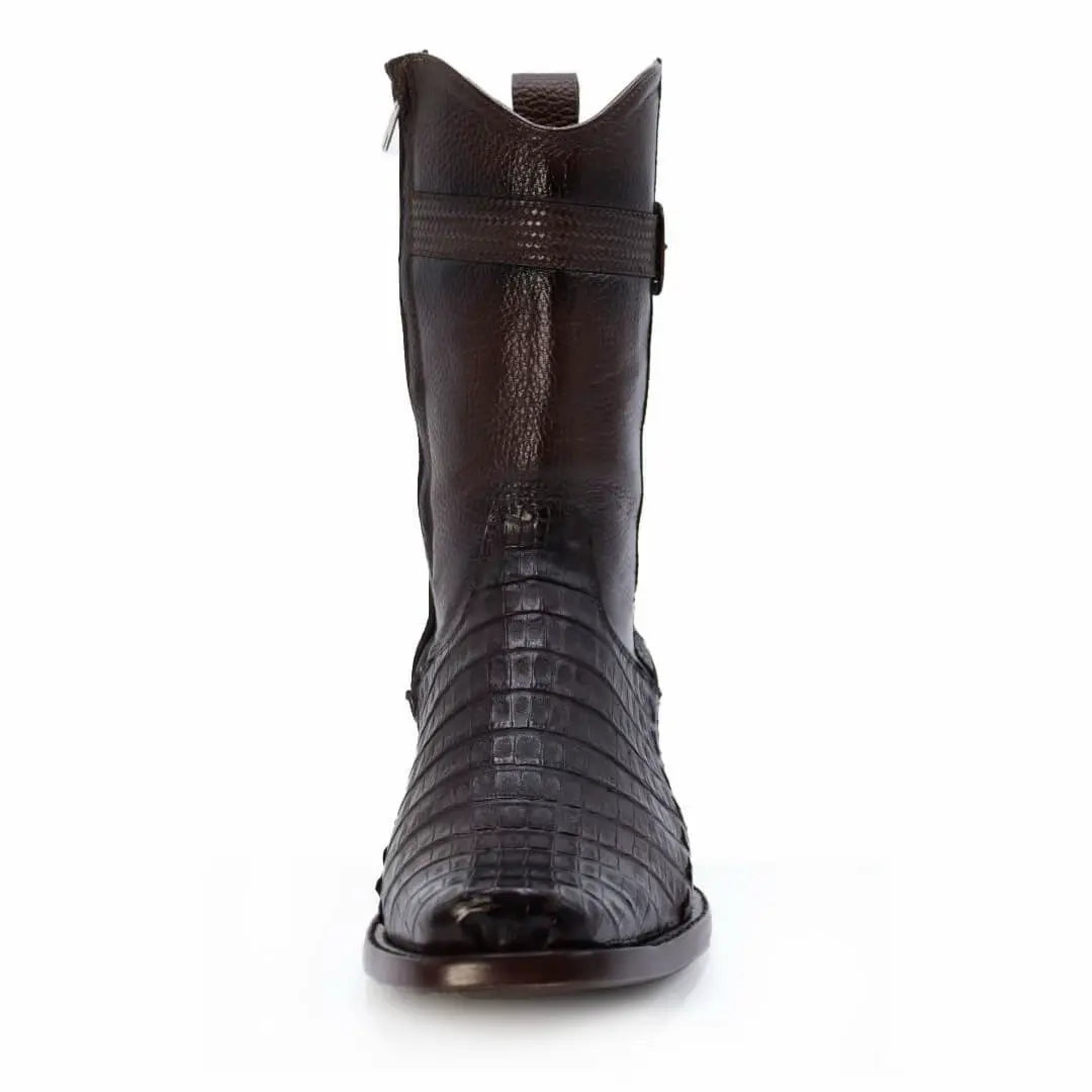 Original Handmade Crocodile Leather Rider Boots