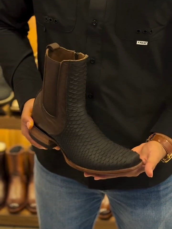 British Vintage Python Knight Boots