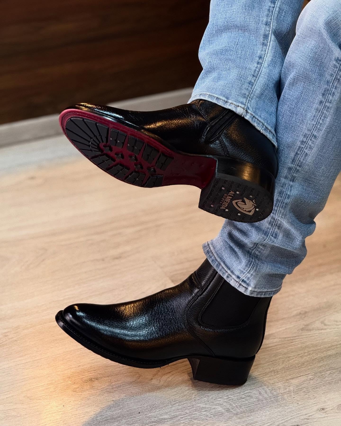Handmade Deerskin Dinner Boots