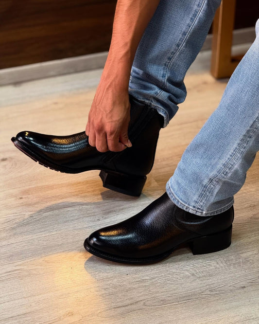 Handmade Deerskin Dinner Boots