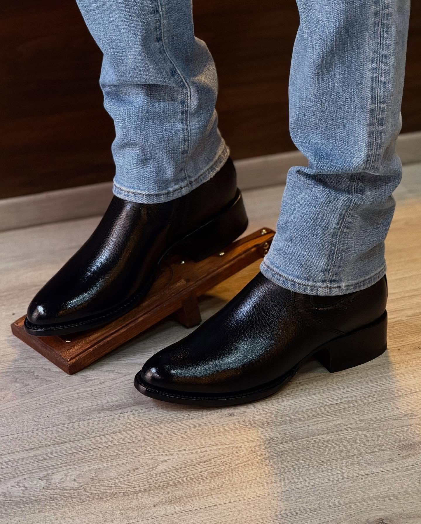 Handmade Deerskin Dinner Boots