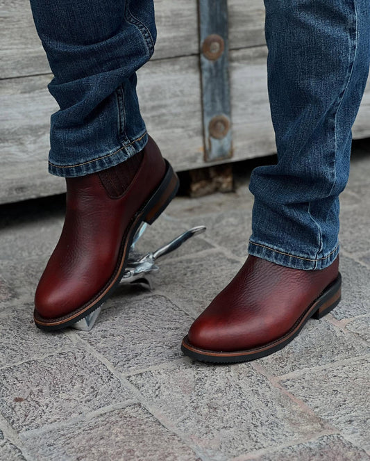 Handmade Scratch Resistant Cowhide Boots