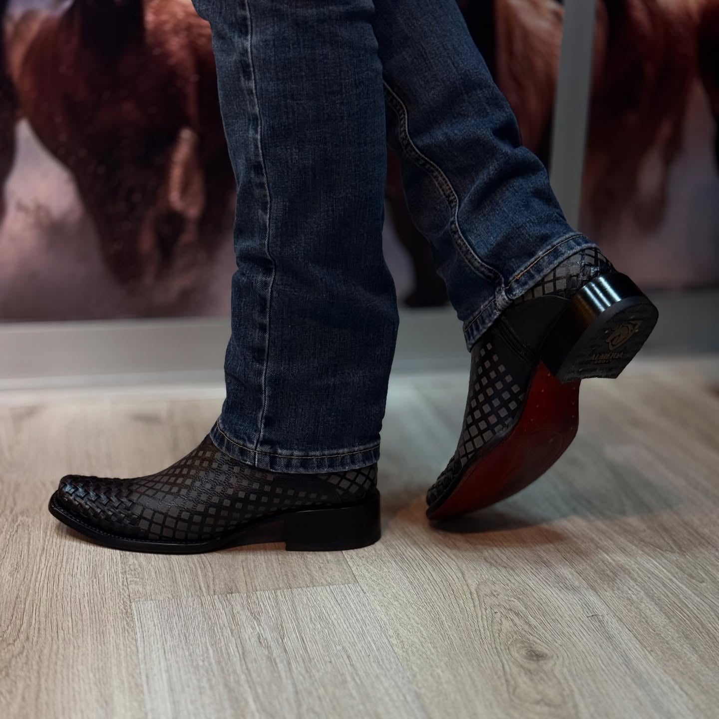 Handcrafted Western Cowboy Boots