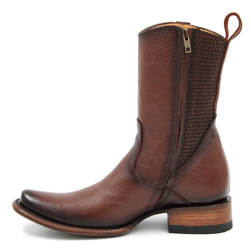 Hand-embroidered Western Ranch Boots