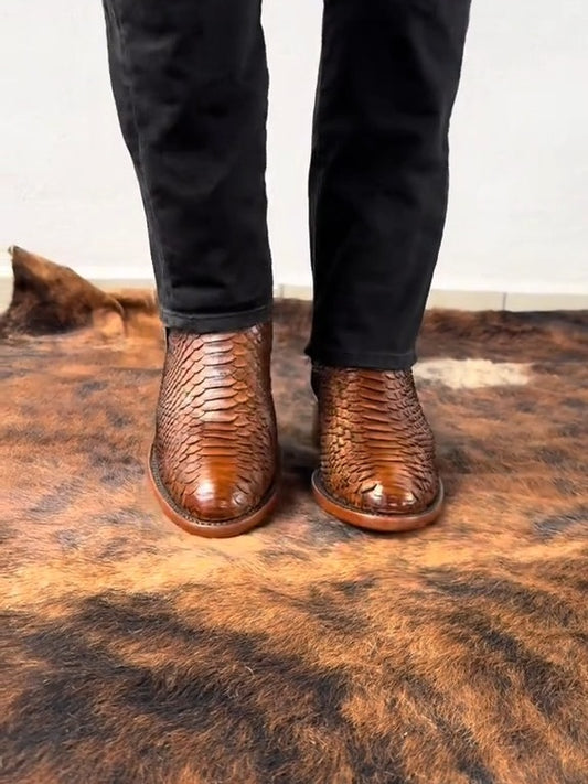 Original Handmade Python Boots