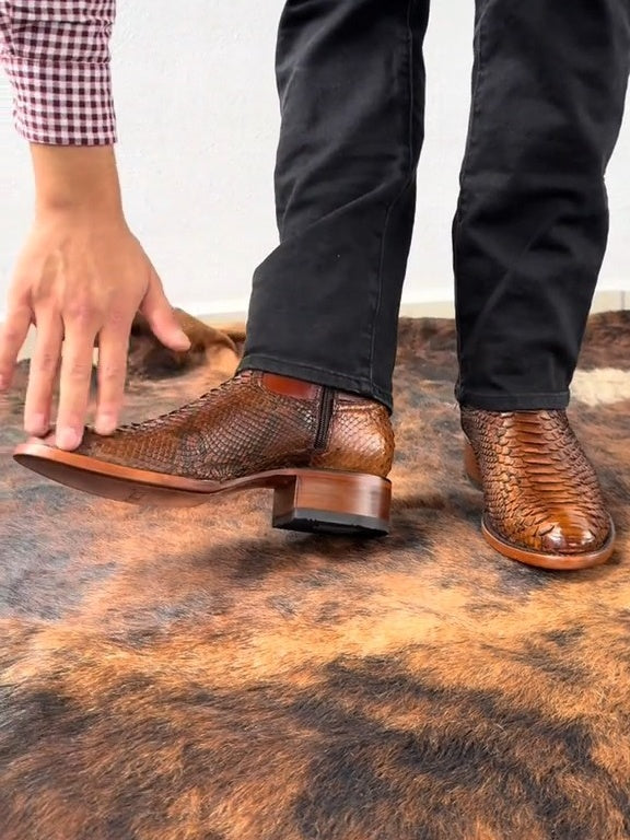 Original Handmade Python Boots