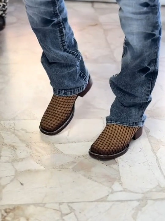 Handmade Square Toe Boots
