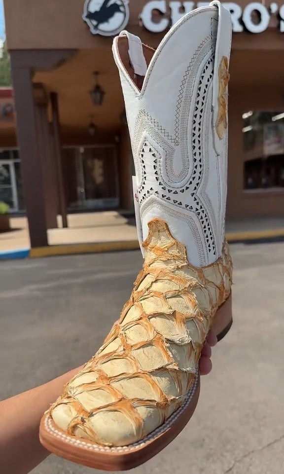 Exotic Fish Skin Boots