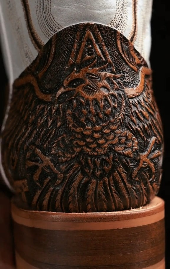 Hand Tooled – Square Toe