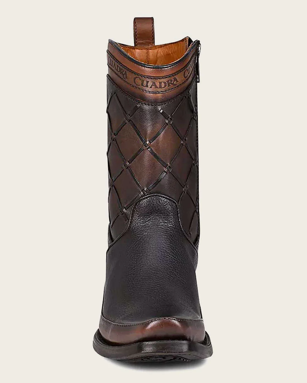 Urban Engraved Black Boot