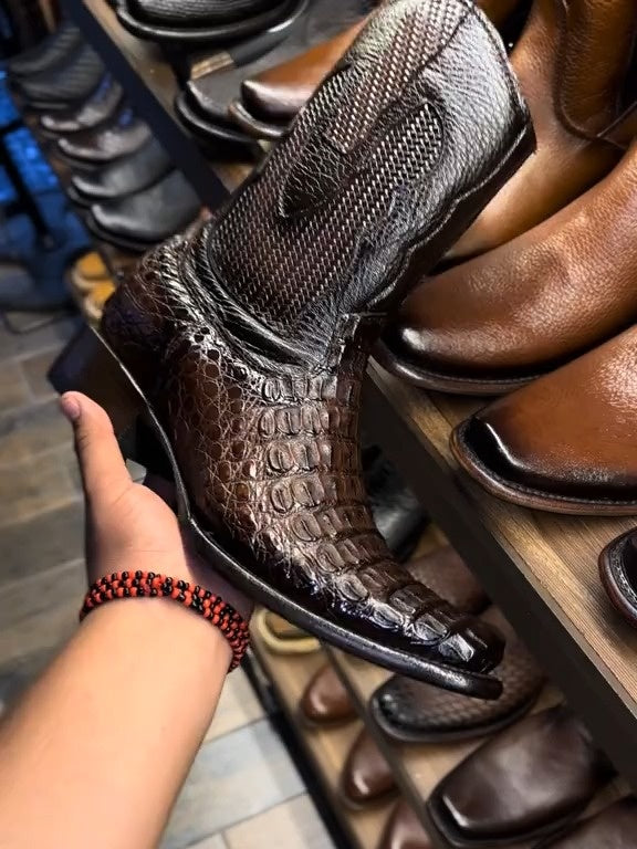 Lucchese Caiman Classics Hand Made Boots