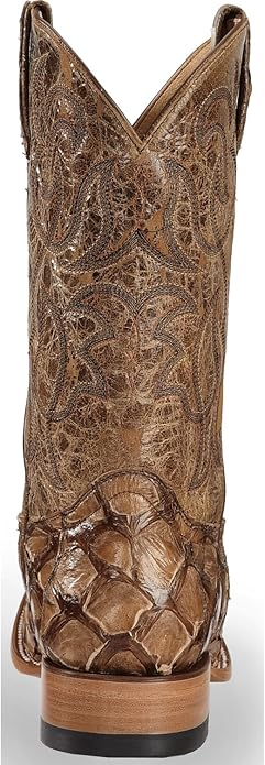 Cody James Men's Pirarucu Exotic Boot Broad Square Toe