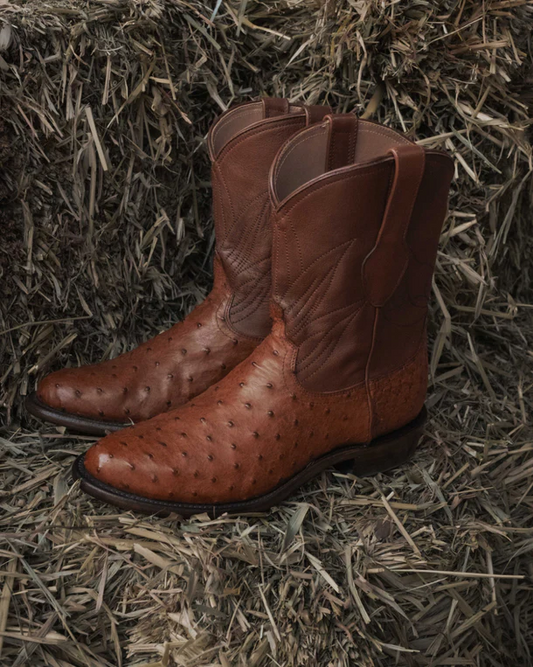 San Andreas Ostrich Boots