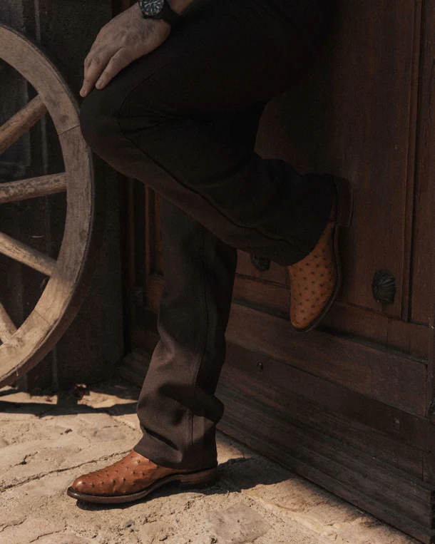 San Andreas Ostrich Boots
