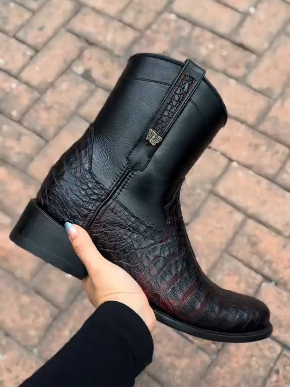 Orion Caiman Coffee Boots