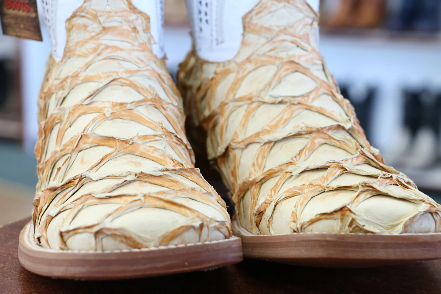 Premium Exotic Giant Bonefish Boots