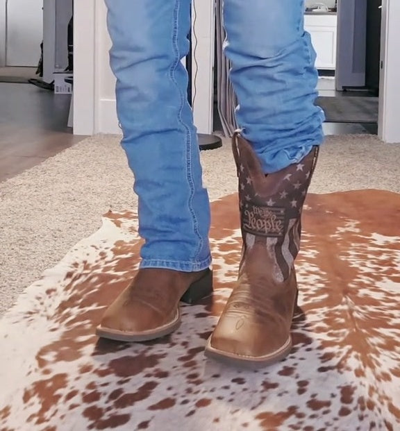 Man Fier Circuit Western Bottine