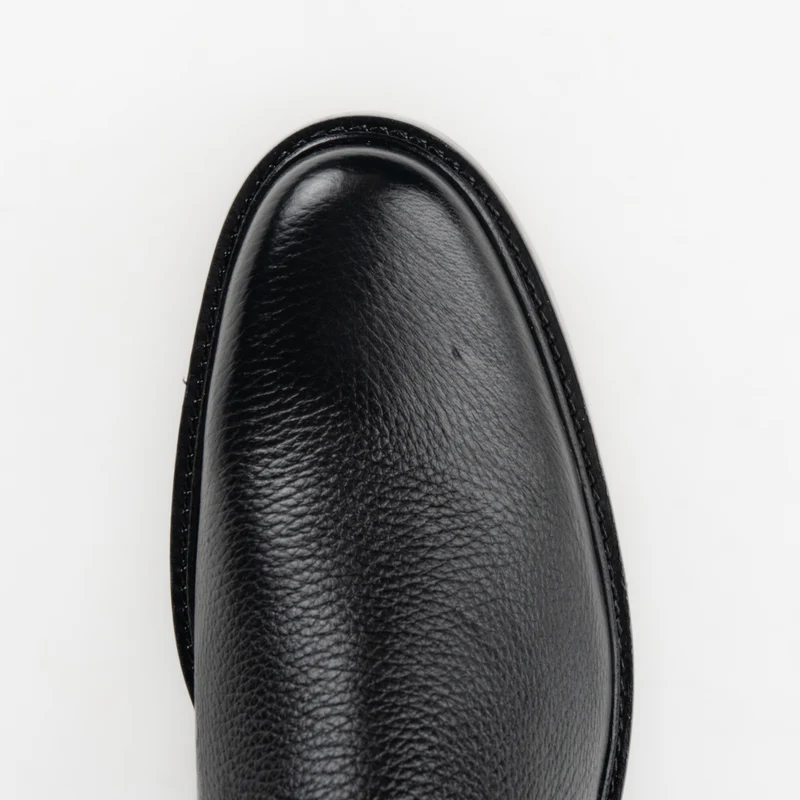 Black Calf Venison Boot For Men