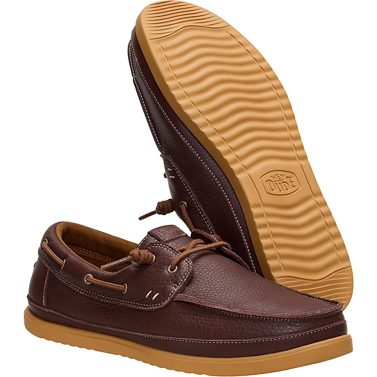 Men's Harbor Lo Craft Leather Boat Shoes