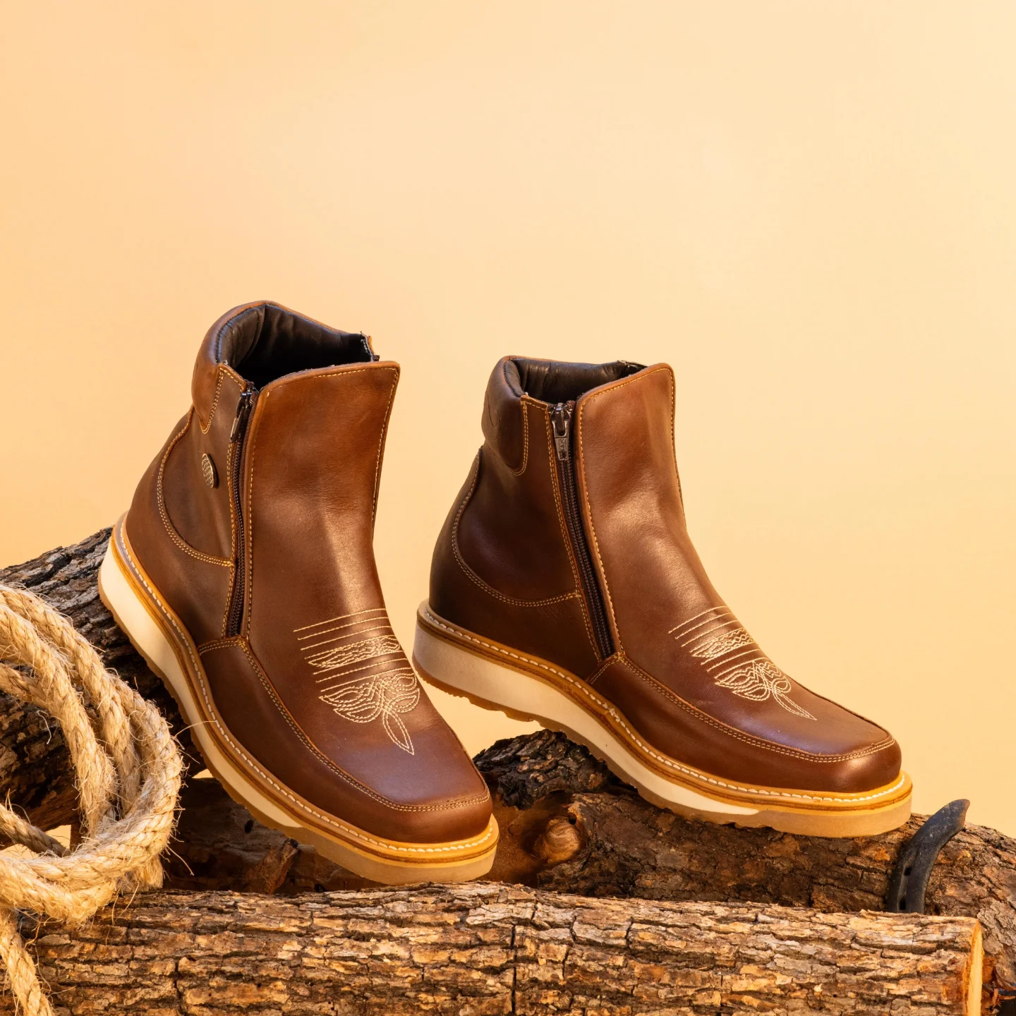 New Trend Cowhide Cowboy Boots(Buy 2 Free Shipping✔️)