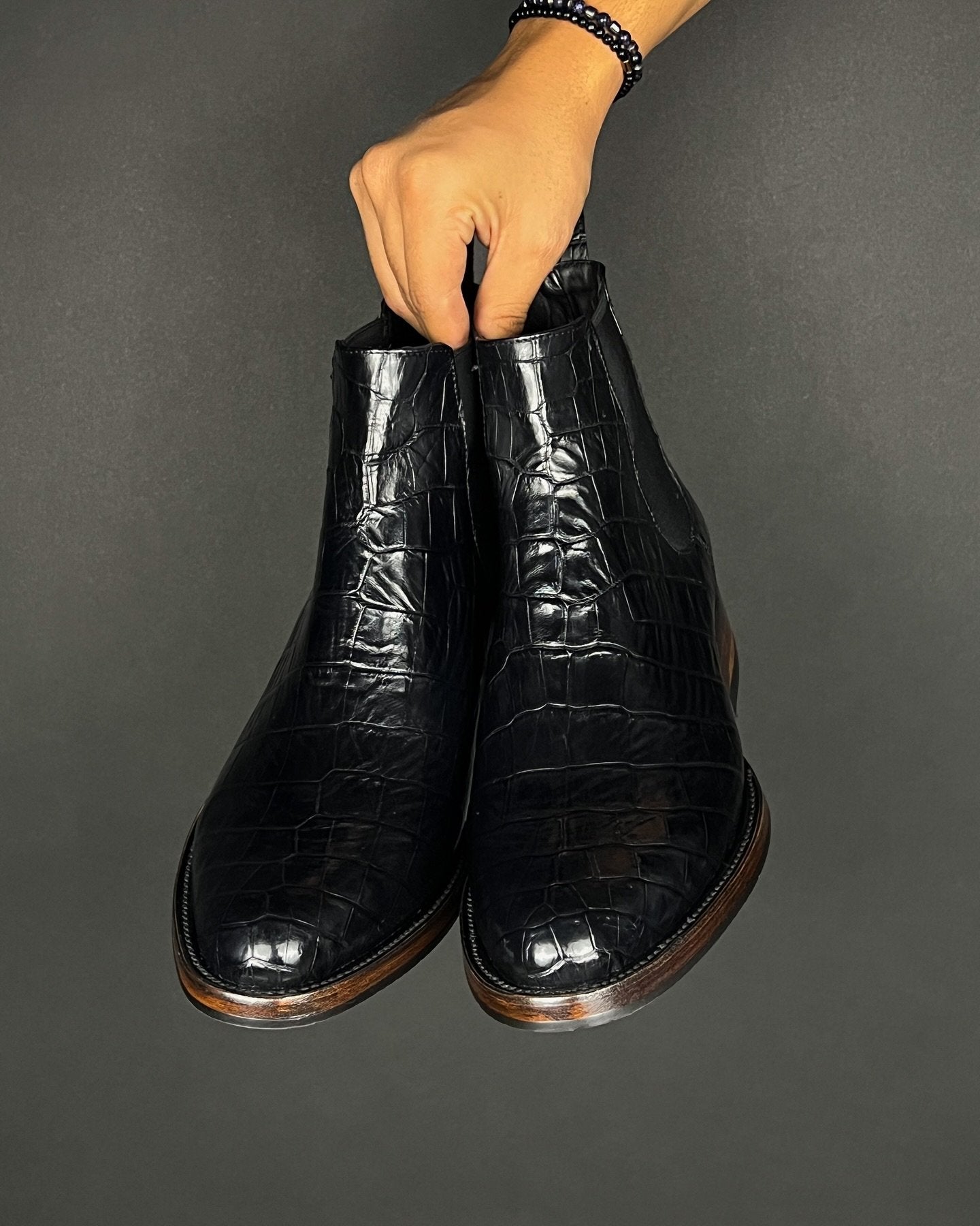 New Chelsea Crocodile Boots