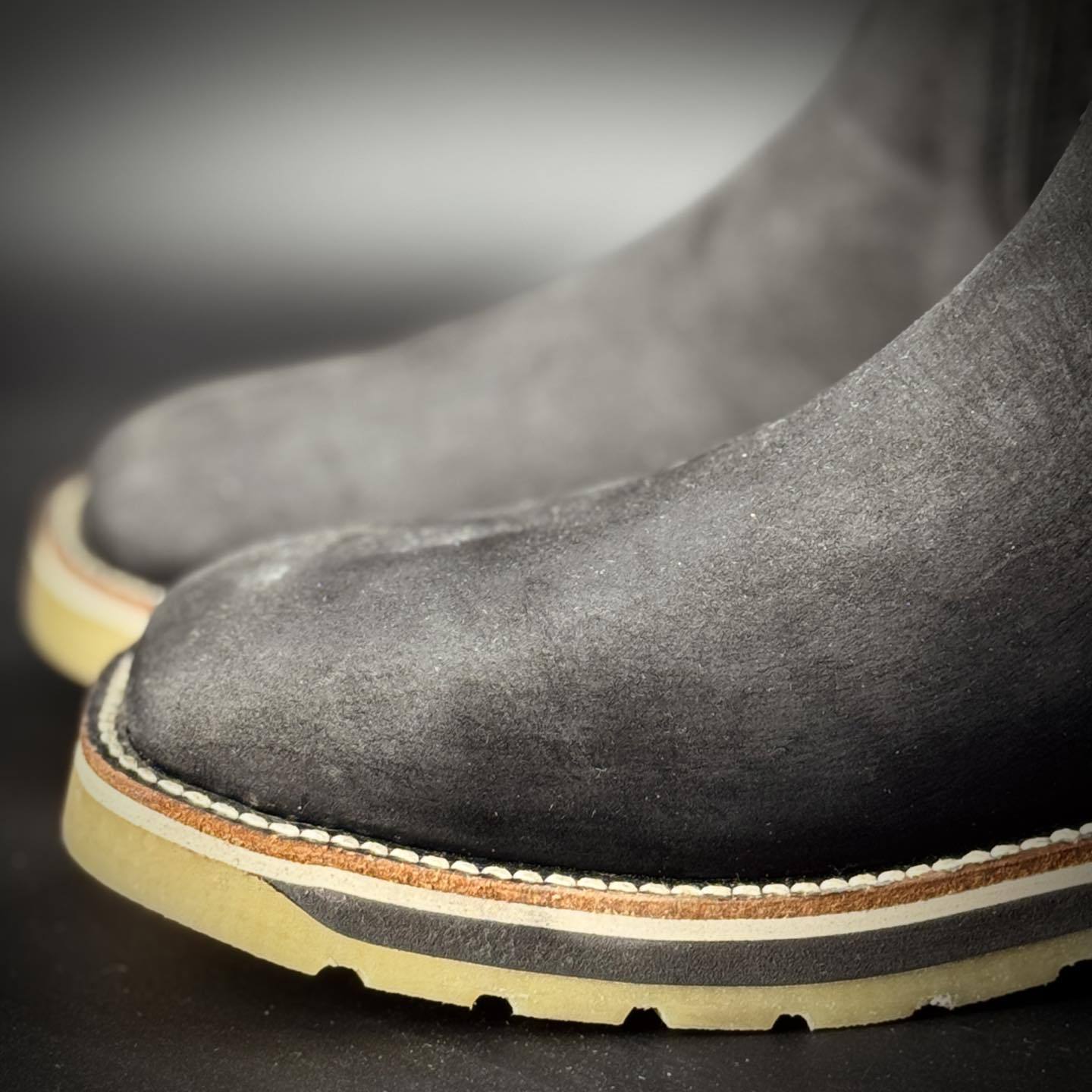 Bulldog Cowhide Boots