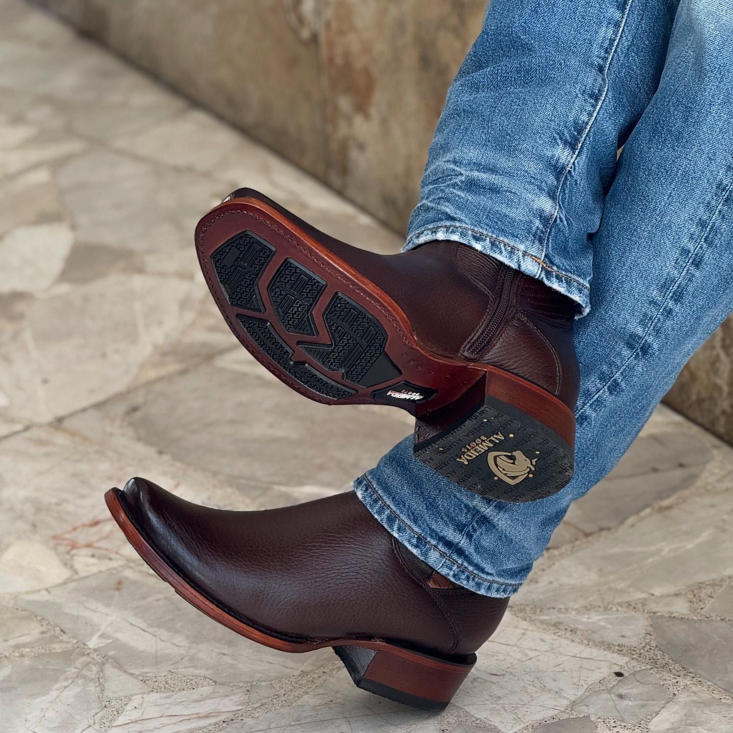 Italian Handmade Cowhide Boots