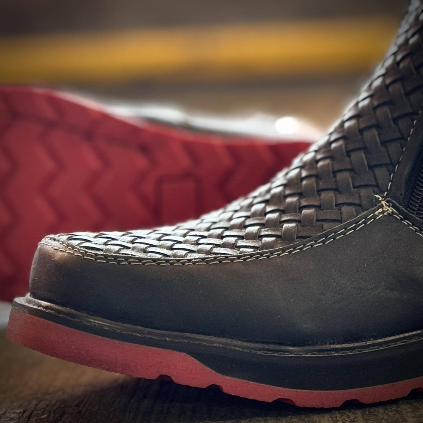 BLACK&RED Casual Leather Boots
