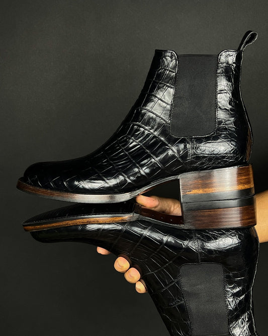 New Chelsea Crocodile Boots