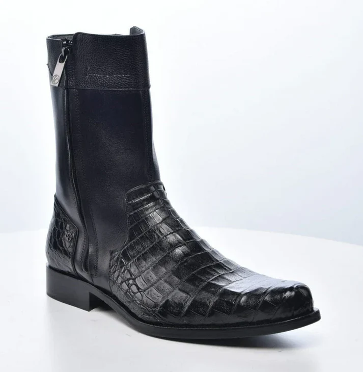 Slip On Exotic Cowboy Boots With Zipper(Buy 2 Free Shipping✔️)