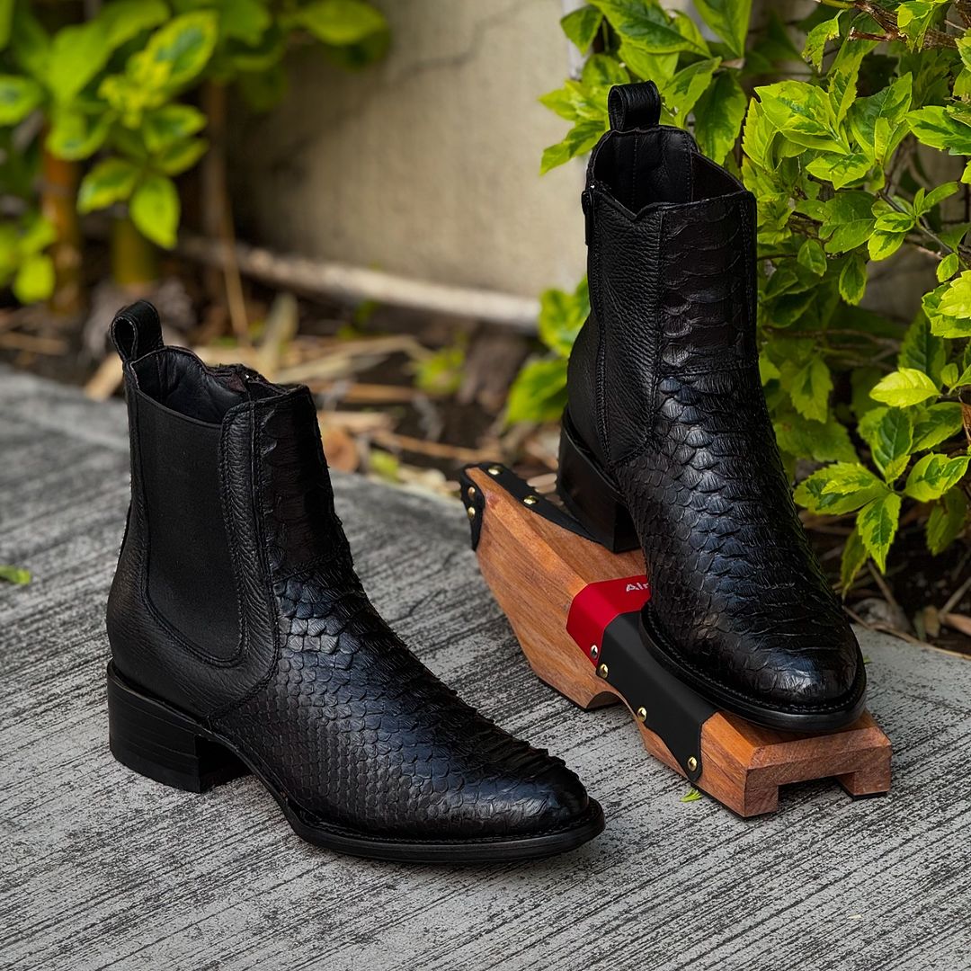 Italian Vintage Python Cowboy Boots(Buy 2 Free Shipping✔️)