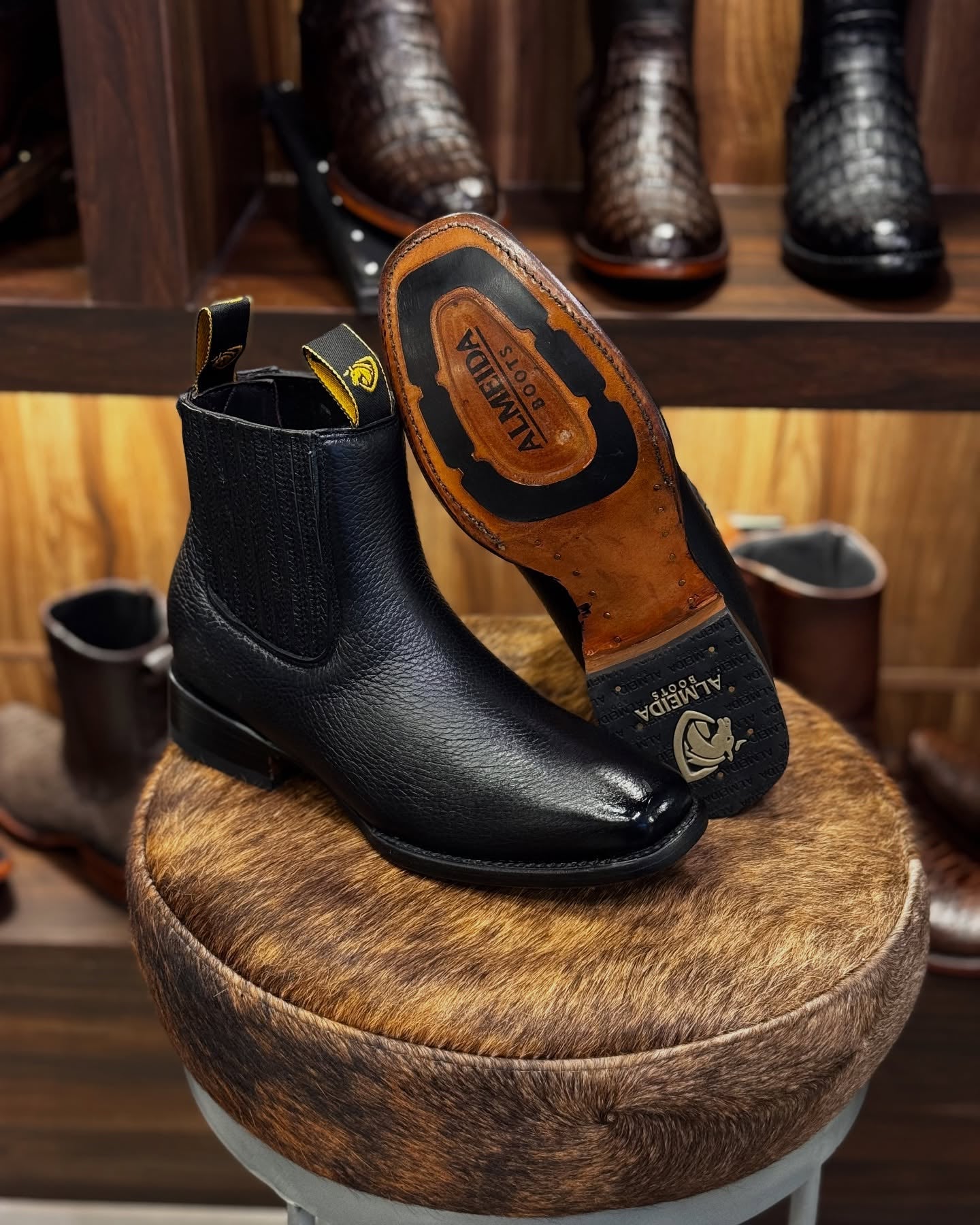 Original Deer Leather Gala Boots