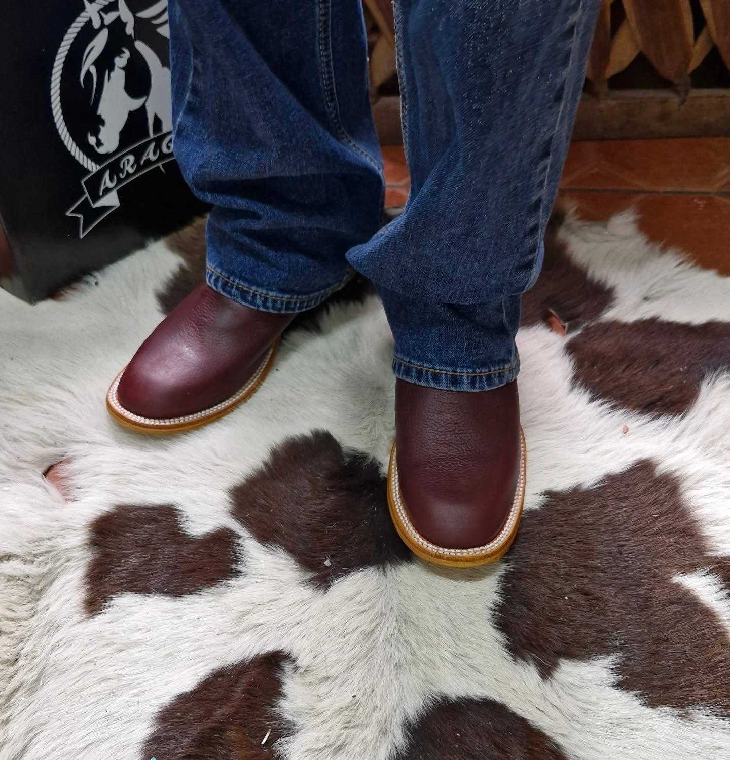 New Handmade Italian Cowhide Boots