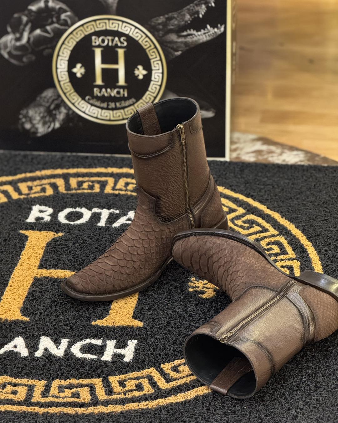 Handmade Italian Python Boots(Buy 2 Free Shipping✔️)