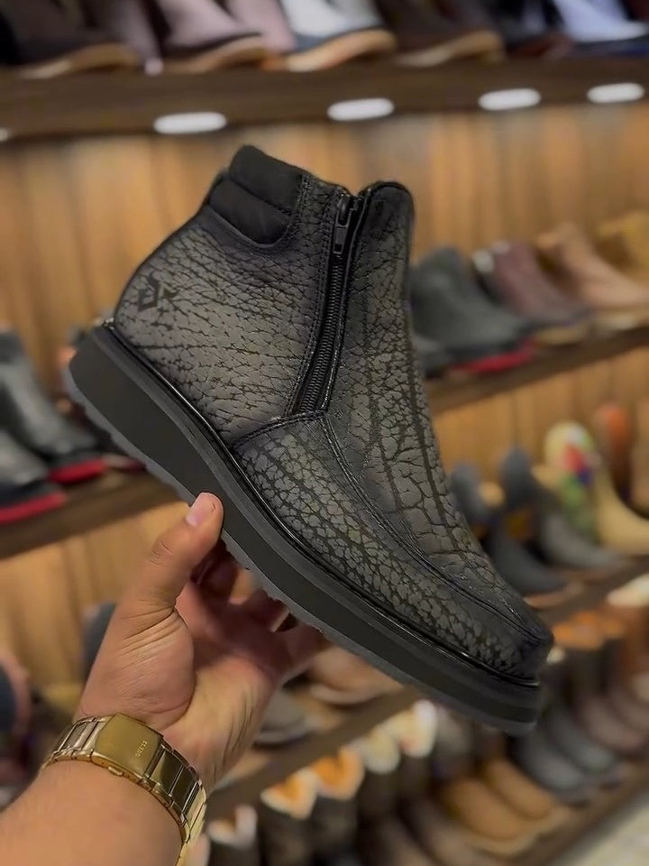 Black Guardian Night Casual Shoes