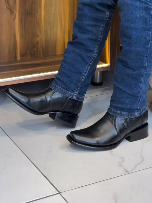 Classic Cowhide Handmade Cowboy Boots