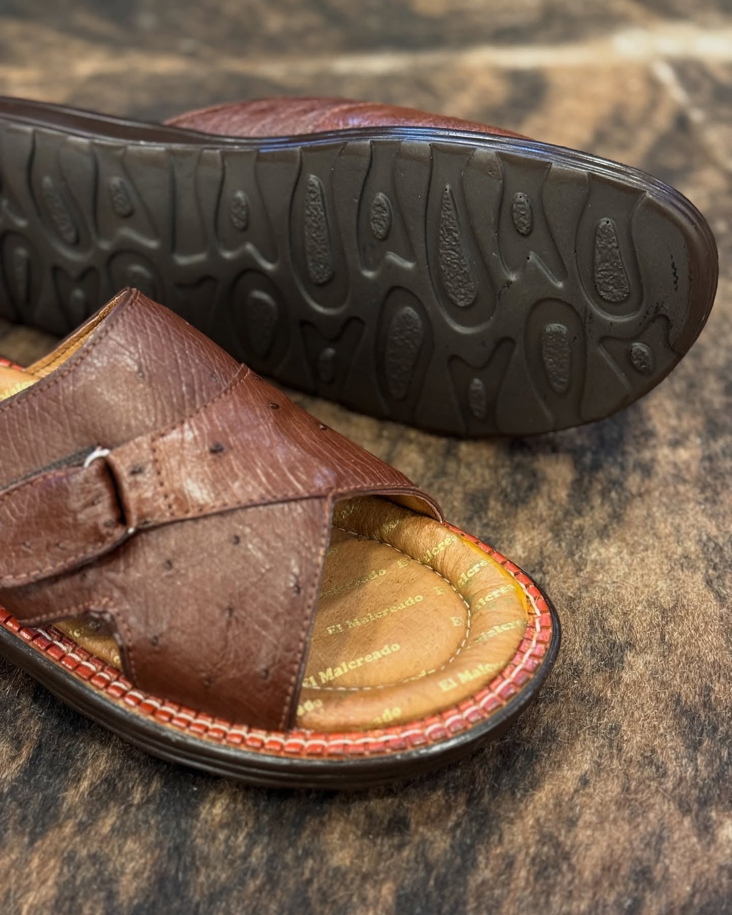 Handmade Cowhide Slippers