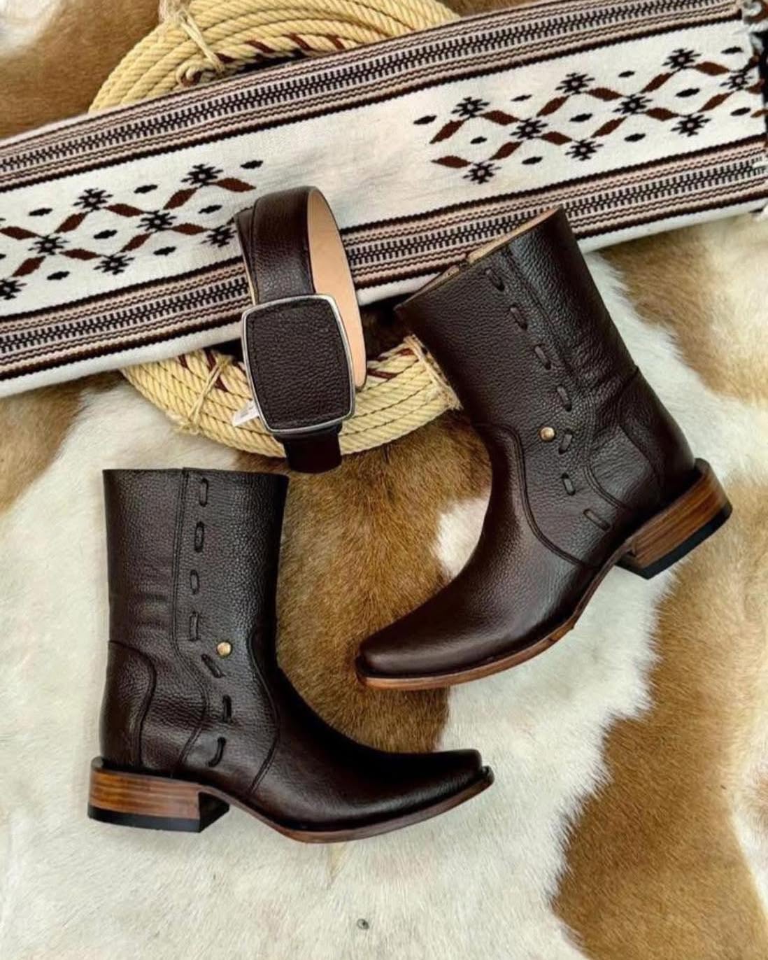 Handmade Vintage Ranch Cowboy Boots