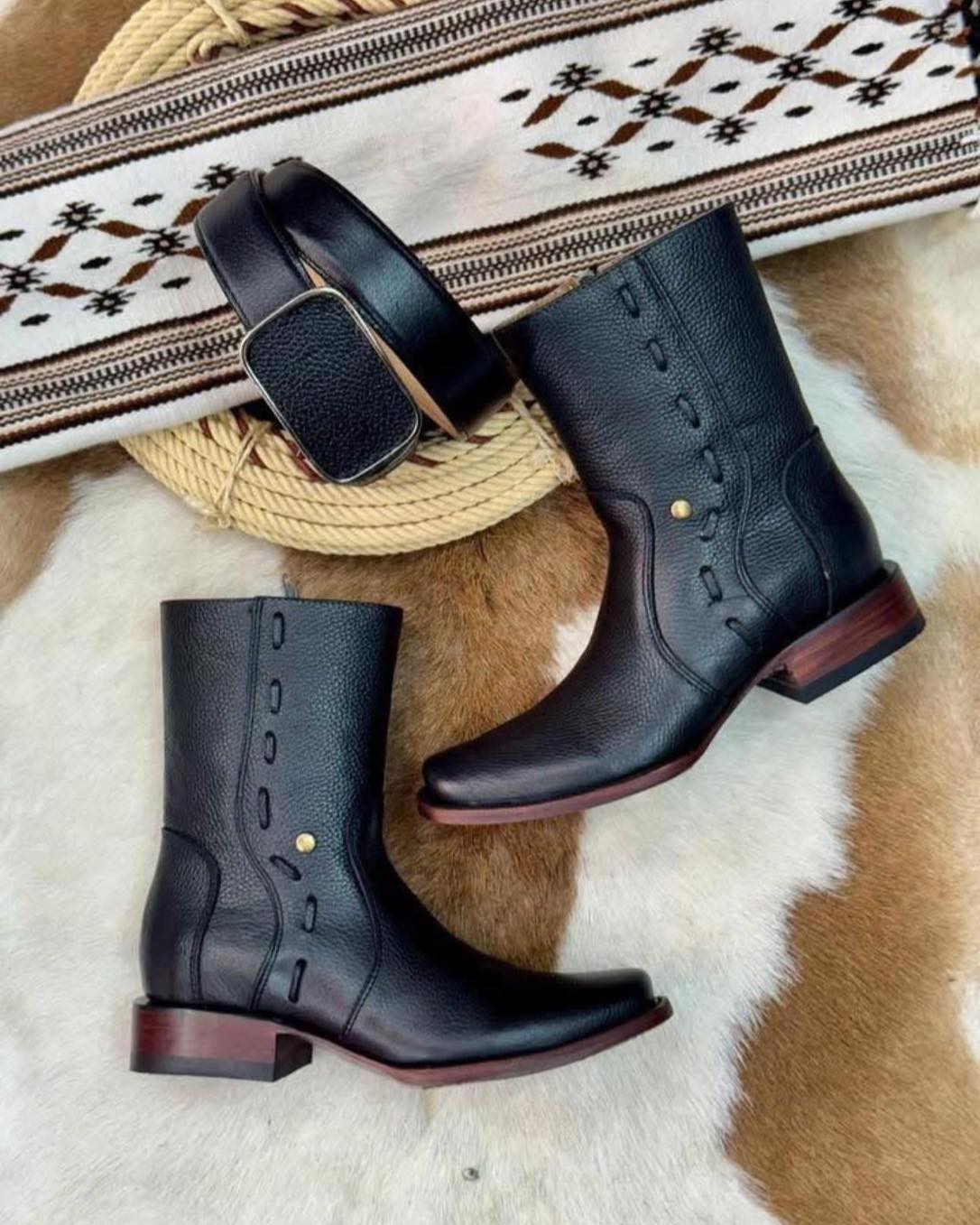 Handmade Vintage Ranch Cowboy Boots