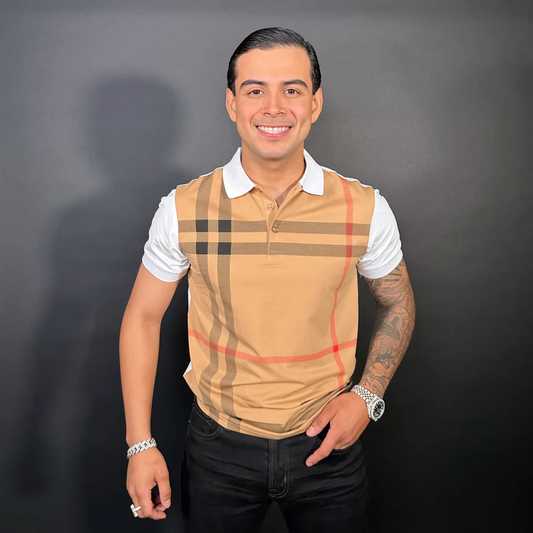 Plaid Polo Shirt