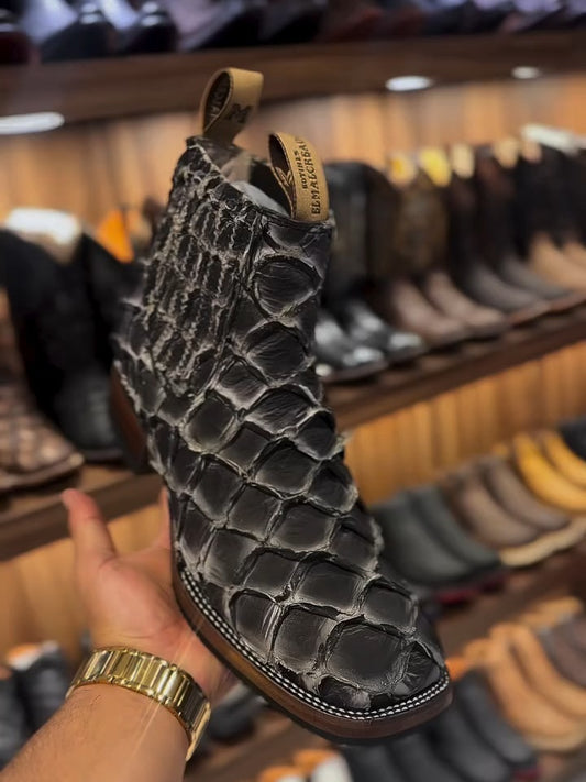 Waffle Mesh Boots
