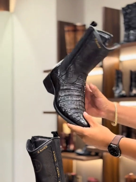 Men's Zipper Urban Boots