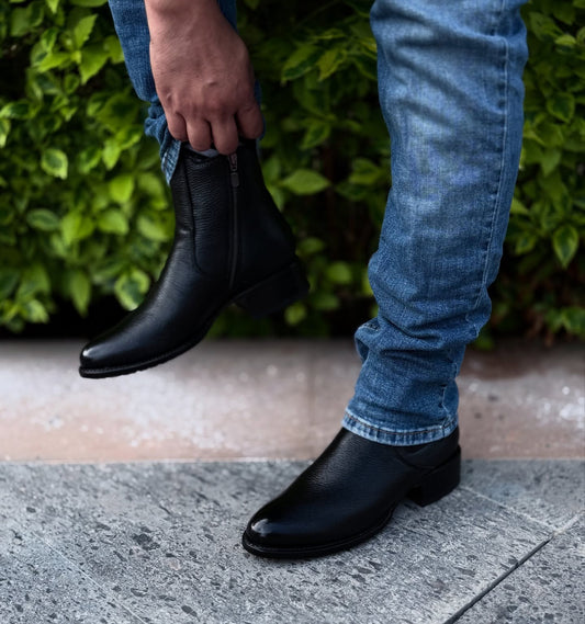 Original Design Cowhide Cowboy Boots