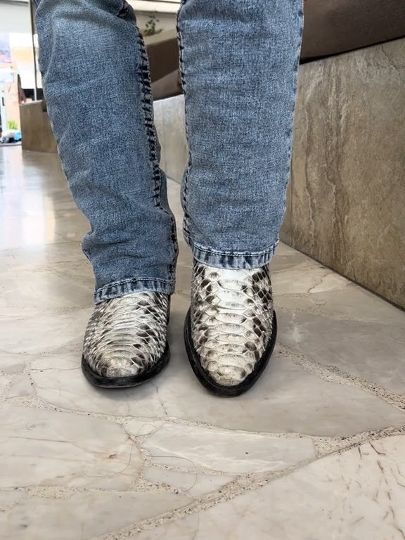 New Cow Python Boots