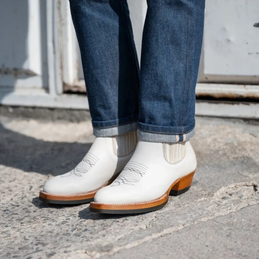 Western Chelsea Sculpted Cowboy Boots
