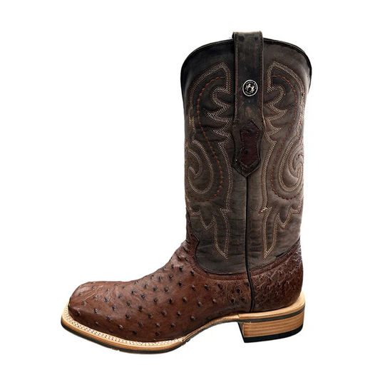 Western Ostrich Boots