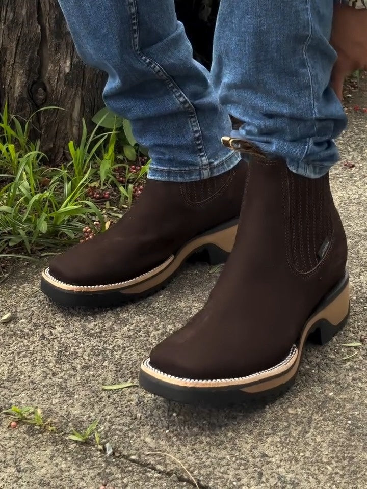Italian Black Bull Boots