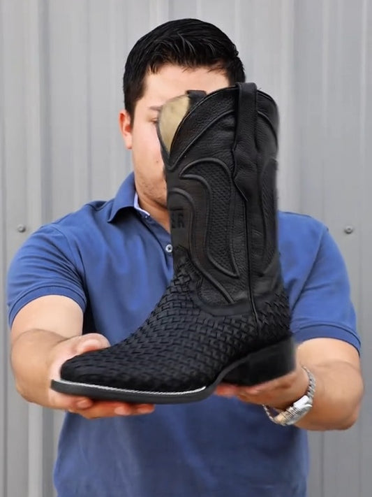 Vintage Hand-crafted Cowboy Boots