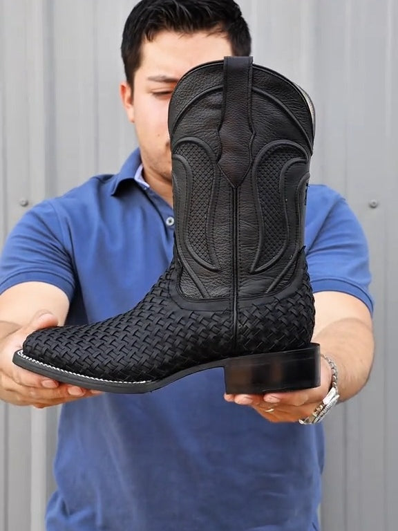 Vintage Hand-crafted Cowboy Boots